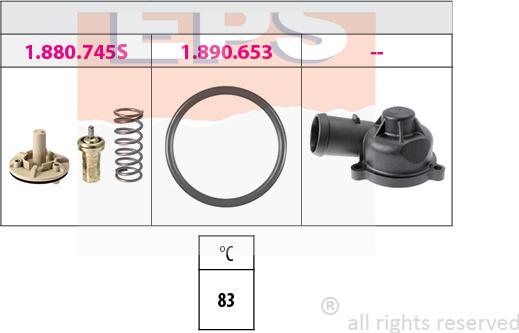 MDR EPS-1880 745K - Termostat, soyuducu furqanavto.az