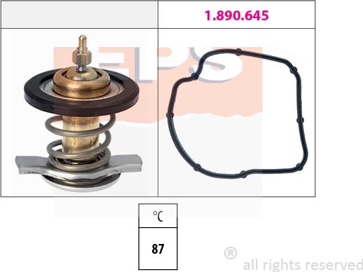 MDR EPS-1880 784 - Termostat, soyuducu furqanavto.az