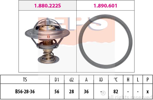 MDR EPS-1880 728 - Termostat, soyuducu furqanavto.az