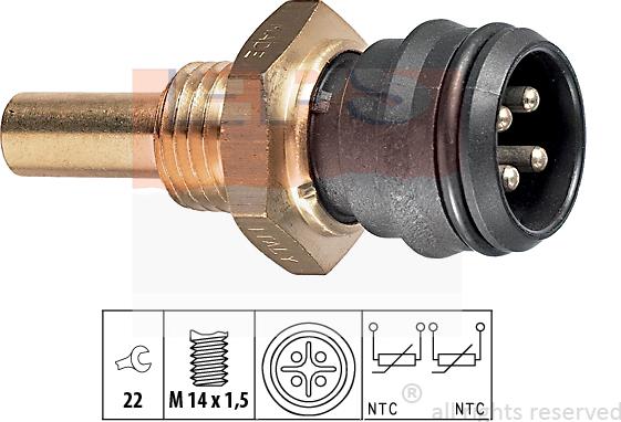 MDR EPS-1830 151 - Sensor, soyuducu suyun temperaturu www.furqanavto.az