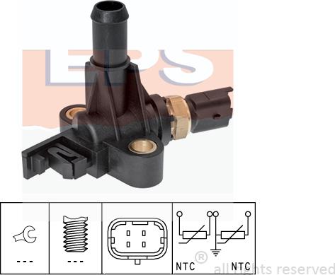 MDR EPS-1830 359 - Sensor, soyuducu suyun temperaturu furqanavto.az