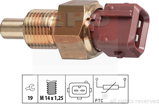 MDR EPS-1830 308 - Sensor, soyuducu suyun temperaturu furqanavto.az