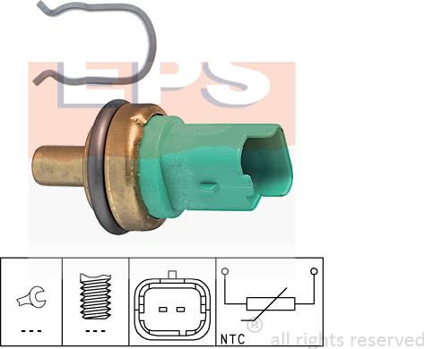 MDR EPS-1830 292 - Sensor, soyuducu suyun temperaturu furqanavto.az