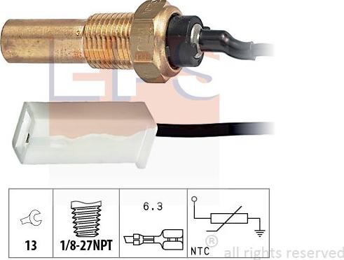 MDR EPS-1830 250 - Sensor, soyuducu suyun temperaturu furqanavto.az