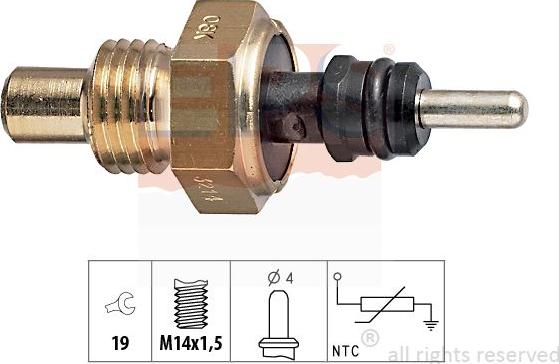 MDR EPS-1830 214 - Sensor, soyuducu suyun temperaturu furqanavto.az