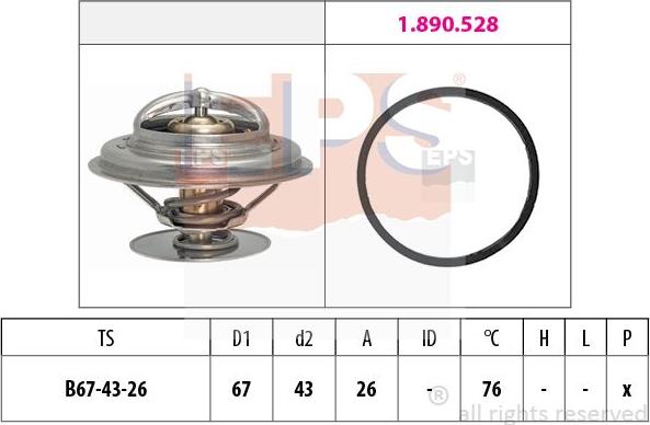 MDR EPS-1879 996 - Termostat, soyuducu furqanavto.az