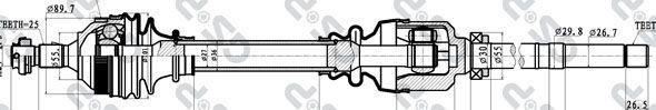 MDR GSP-245153 - Sürücü mili furqanavto.az