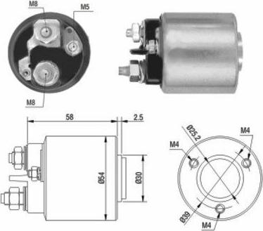 Meat & Doria 46015 - Solenoid açarı, başlanğıc furqanavto.az