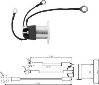 Meat & Doria 46194 - Solenoid açarı, başlanğıc furqanavto.az