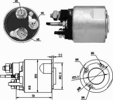 Meat & Doria 46159 - Solenoid açarı, başlanğıc furqanavto.az