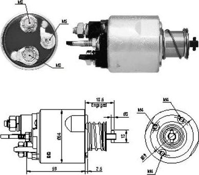 Meat & Doria 46169 - Solenoid açarı, başlanğıc furqanavto.az