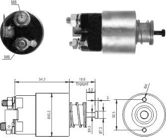 Meat & Doria 46317 - Solenoid açarı, başlanğıc furqanavto.az