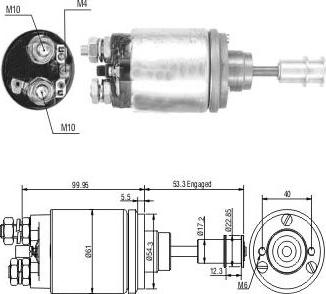 Meat & Doria 46325 - Solenoid açarı, başlanğıc furqanavto.az