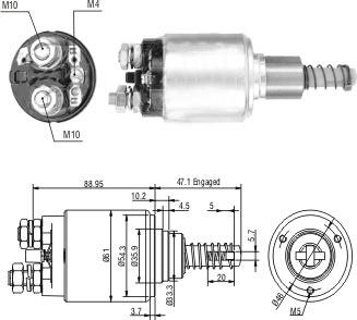 Meat & Doria 46239 - Solenoid açarı, başlanğıc furqanavto.az