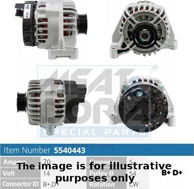 Meat & Doria 5540443R - Alternator furqanavto.az