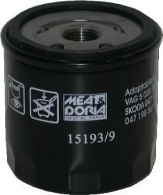 Meat & Doria 15193/9 - Yağ filtri furqanavto.az