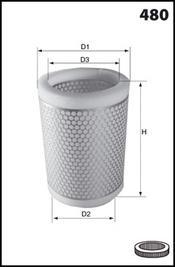 Mecafilter EL3039 - Hava filtri furqanavto.az