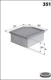 Mecafilter ELP9202 - Hava filtri furqanavto.az