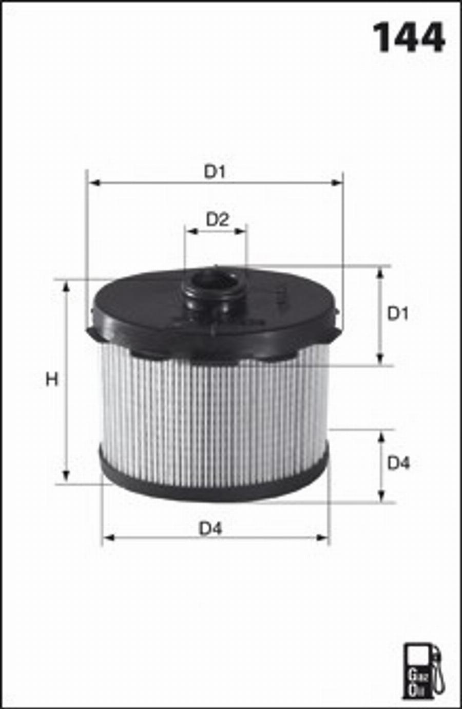 Mecafilter G04 - Yanacaq filtri furqanavto.az