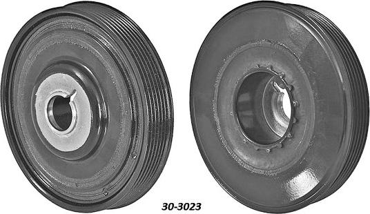 MEHA AUTOMOTIVE MHK60022 - Kəmər kasnağı, krank mili furqanavto.az