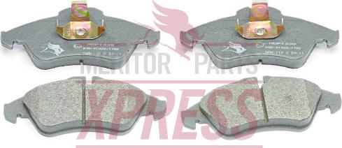 Meritor MDP1038 - Əyləc altlığı dəsti, əyləc diski www.furqanavto.az