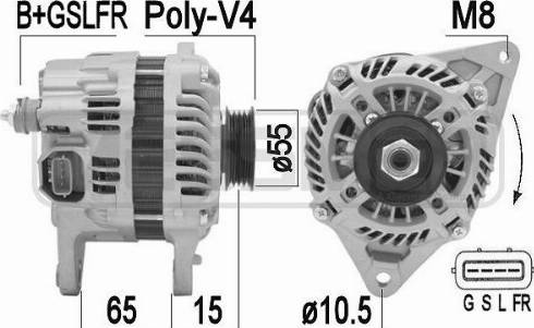 Messmer 209444A - Alternator furqanavto.az