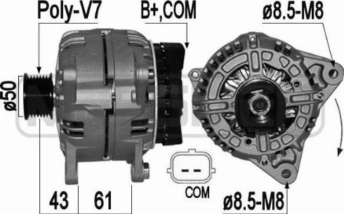 Messmer 209404A - Alternator furqanavto.az