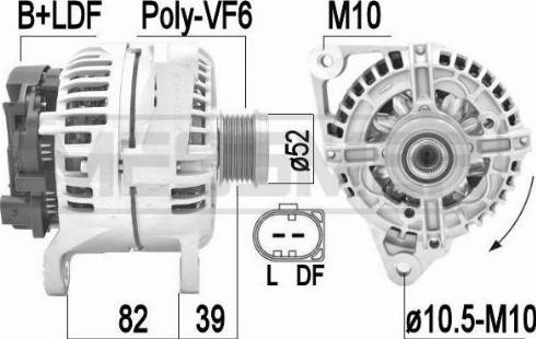 Messmer 209414A - Alternator furqanavto.az