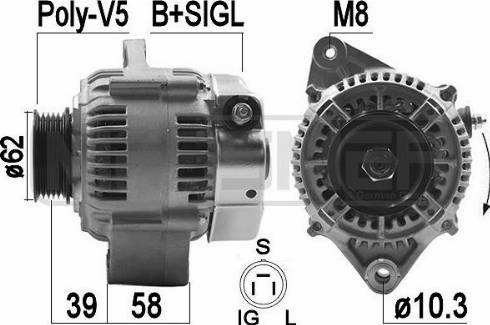 Messmer 209485A - Alternator furqanavto.az