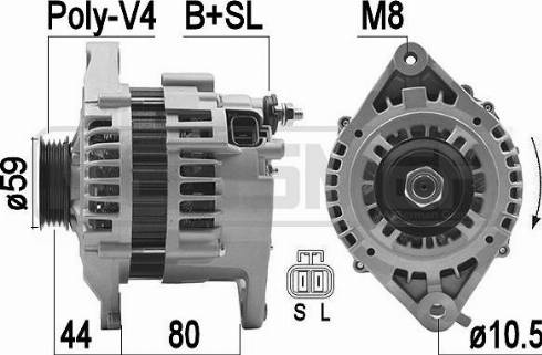 Messmer 209486A - Alternator furqanavto.az