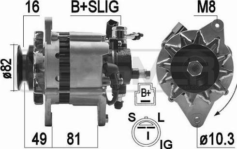 Messmer 209481A - Alternator furqanavto.az