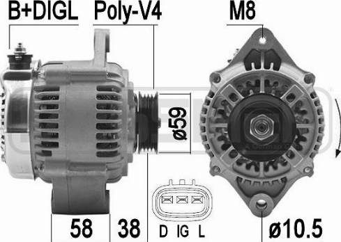 Messmer 209488A - Alternator furqanavto.az