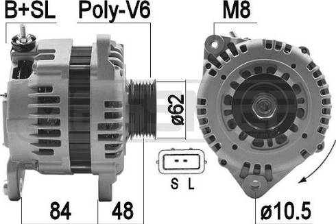 Messmer 209482A - Alternator furqanavto.az