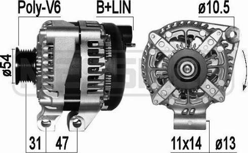 Messmer 209430 - Alternator furqanavto.az