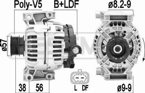 Messmer 209425A - Alternator furqanavto.az