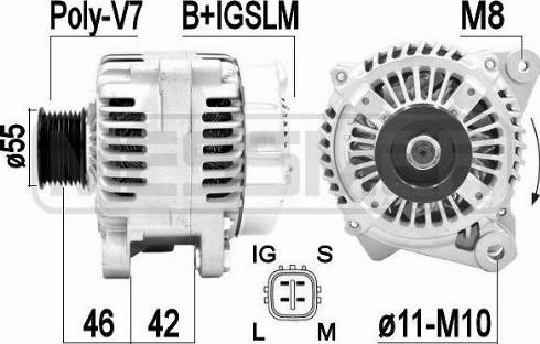 Messmer 209421A - Alternator furqanavto.az