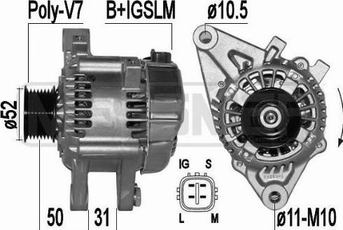 Messmer 209427 - Alternator furqanavto.az