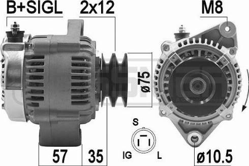 Messmer 209474A - Alternator furqanavto.az