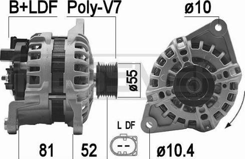 Messmer 209478A - Alternator furqanavto.az