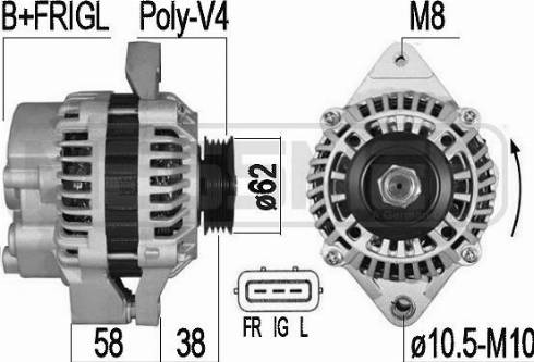 Messmer 209540A - Alternator furqanavto.az