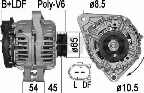 Messmer 209553A - Alternator furqanavto.az