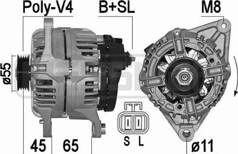 Messmer 209552A - Alternator furqanavto.az