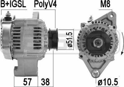 Messmer 209509A - Alternator furqanavto.az