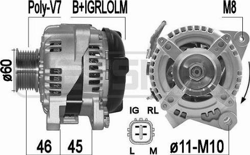 Messmer 209501A - Alternator furqanavto.az