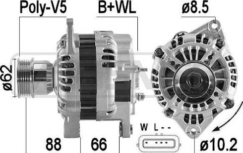 Messmer 209581 - Alternator furqanavto.az