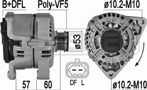 Messmer 209539A - Alternator furqanavto.az