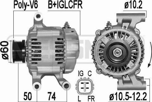 Messmer 209532A - Alternator furqanavto.az