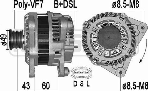 Messmer 209526A - Alternator furqanavto.az