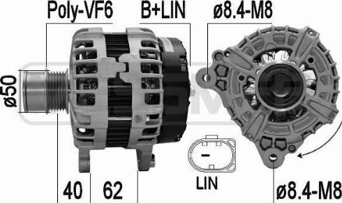 Messmer 209614A - Alternator furqanavto.az