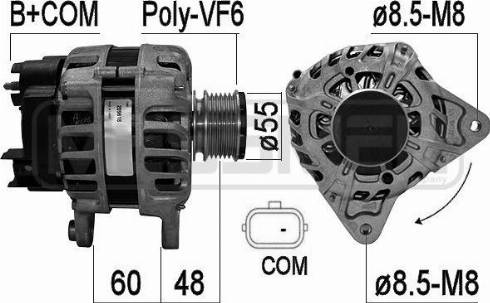 Messmer 209618 - Alternator furqanavto.az